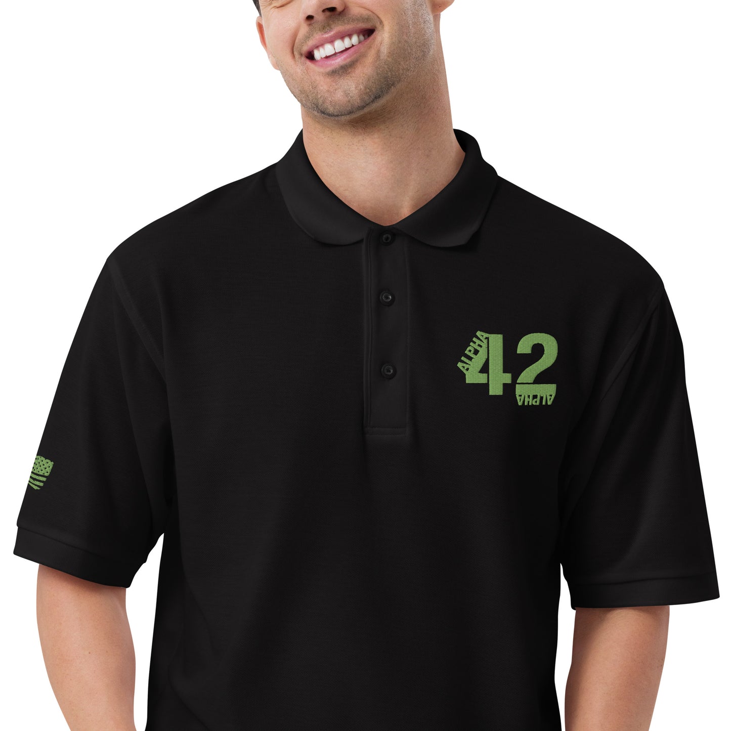 A42A - Men's Premium Polo